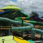 The adventurous cyclone water rides are very popular all around the water parks in India