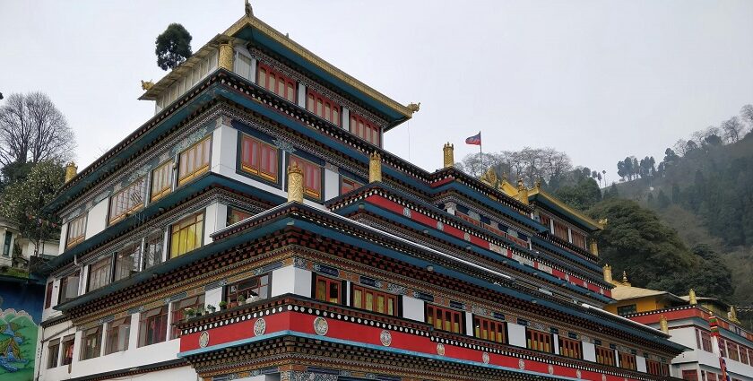 Offbeat places near Darjeeling - beautiful monastery, near hills and misty weather