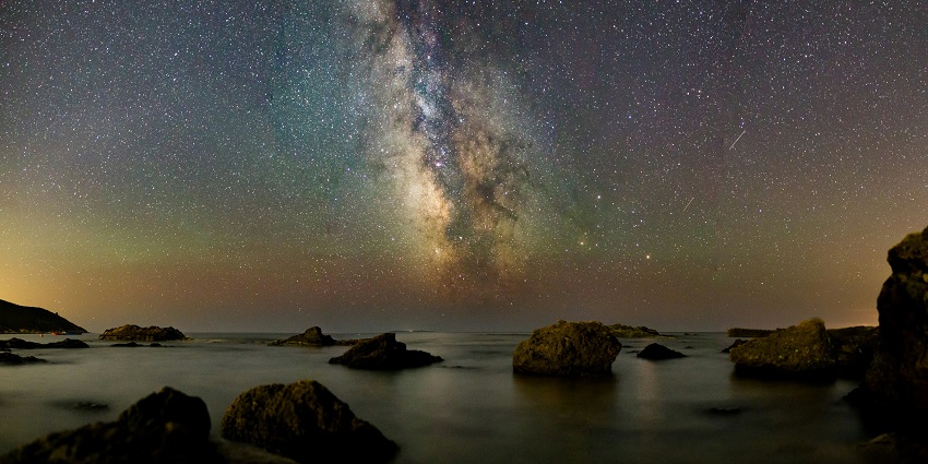 Experience stargazing at Guitar Island Beach where the skies are filled with stars.