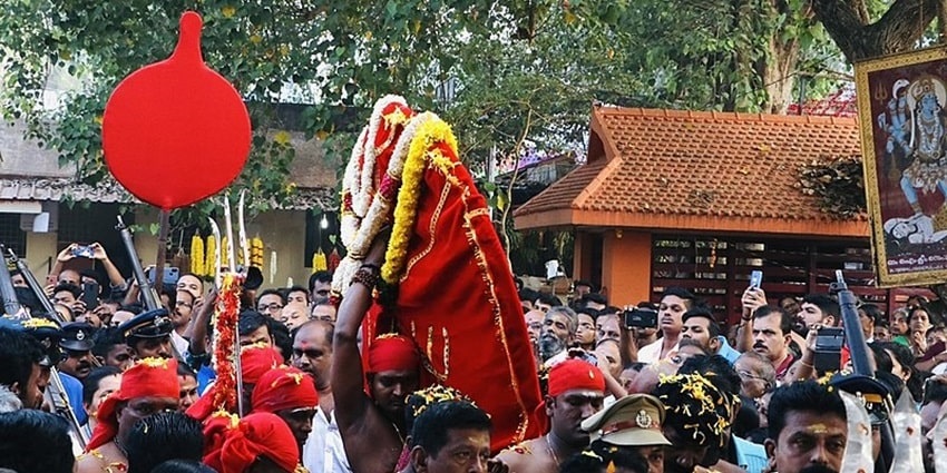 Vellayani Goddess darshan at the Vellayani Temple
