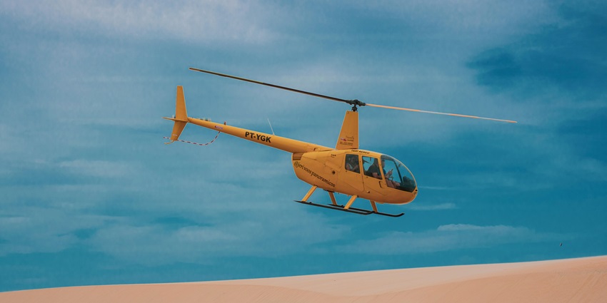 Explore the charm of Port Blair on a helicopter with your friends, family or partner.