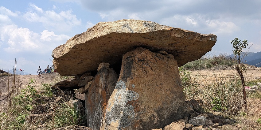 Exploring dolmens in Marayoor is one of the best things to do near the sanctuary.