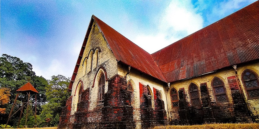 An abandoned church in Dow Hill in Kurseong which is said to experience paranormal activities