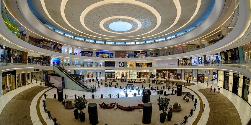 Shop at The Dubai Mall: expansive shopping options, dining, and entertainment experiences.