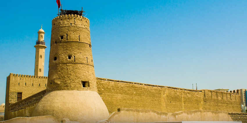 A view of the Al Fahidi Fort