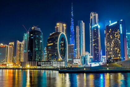 The stunning nightlife of Dubai