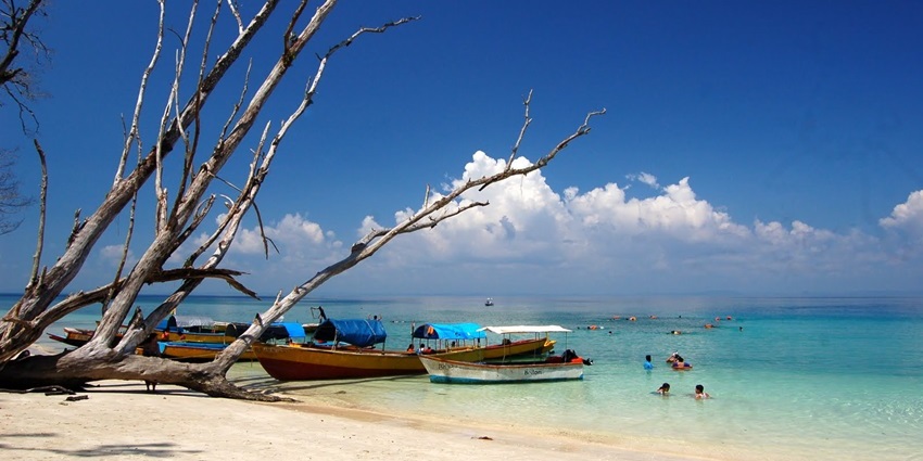 Image of Elephant beach, Havelock, Andaman Nicobar Islands, India
