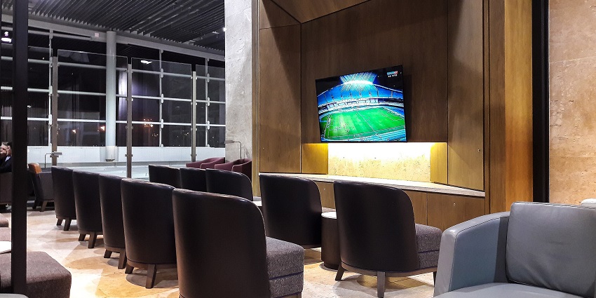 Picture of beautiful lounge inside the airport - Things to do in Dubai Airport