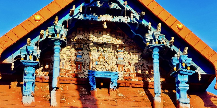 Ettumanoor Mahadeva Temple is one of the most serene places to visit near Kumarakom.