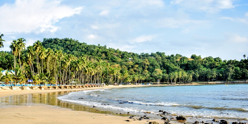 Corbyn Cove Beach, a popular tourist attraction of Andaman is a scenic beach to explore.
