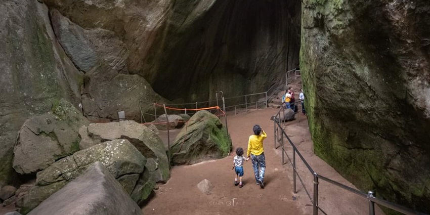 In Wayanad, explore the mystic caves of Edakkal for a historic and offbeat experience.
