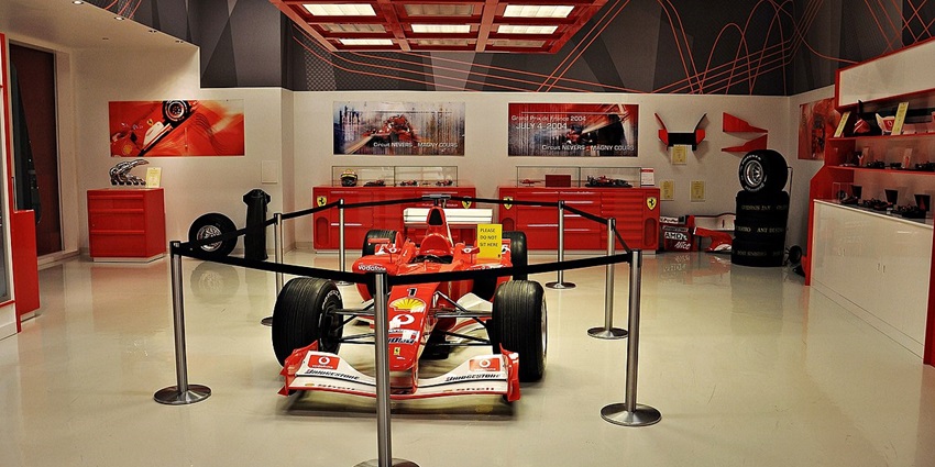 Ferrari World is one of the best places to visit in Abu Dhabi for adventure junkies.
