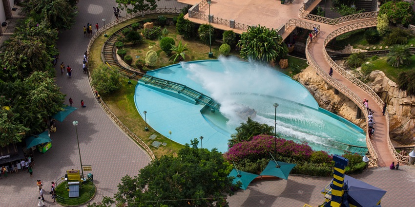 Funcity Water Park is a unique water park in the area with several water rides and pools.