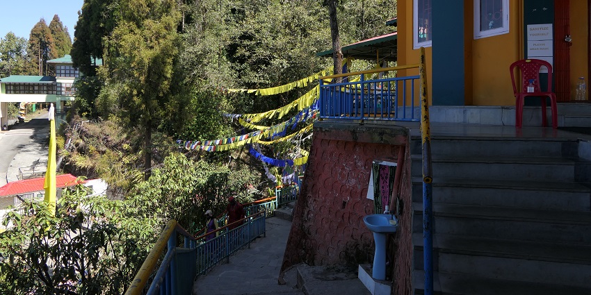 Seek blessings from the peaceful Ganesh Tok, one of the tourist places in Gangtok.