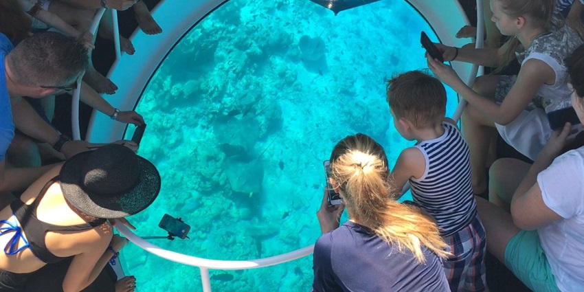 Enjoy the views of serene and beautiful underwater ecosystem with water sports in Andaman