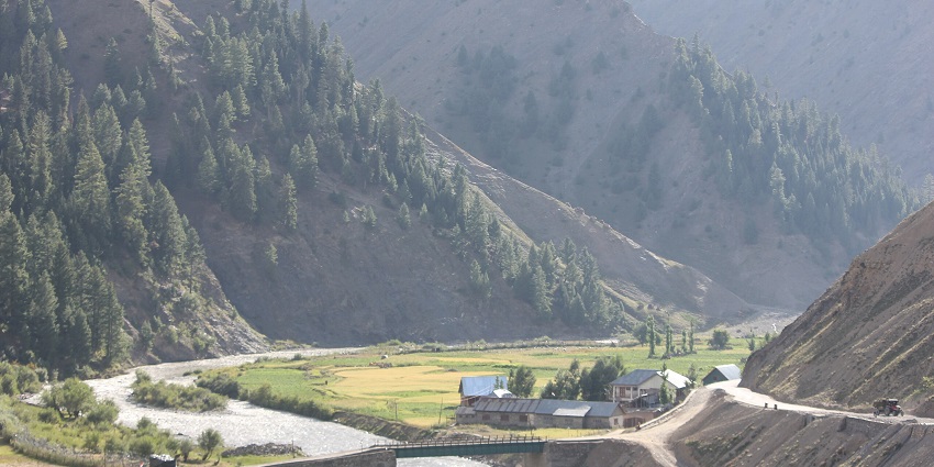 Gurez Valley in North Kashmir's Bandipora district, like all other valleys in Kashmir.