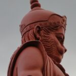 Jakhu Temple Hanuman Statue: towering statue amidst scenic hilltop views & misty weather