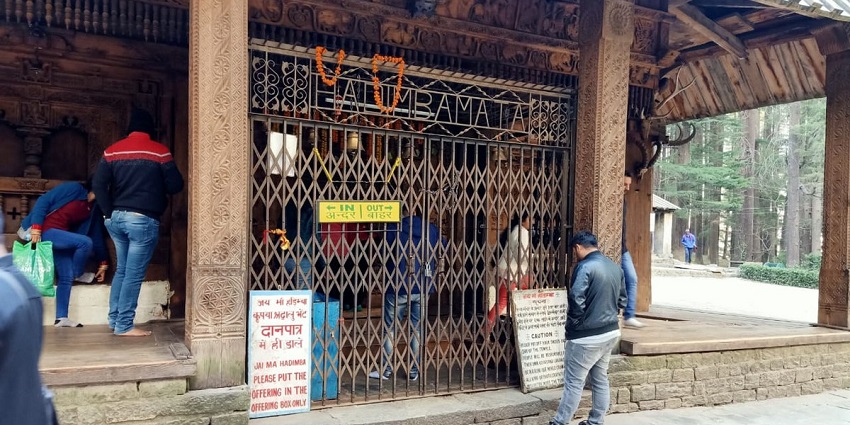 Seek blessings from the Hidimba Temple, as one of the things to do in Himachal Pradesh.