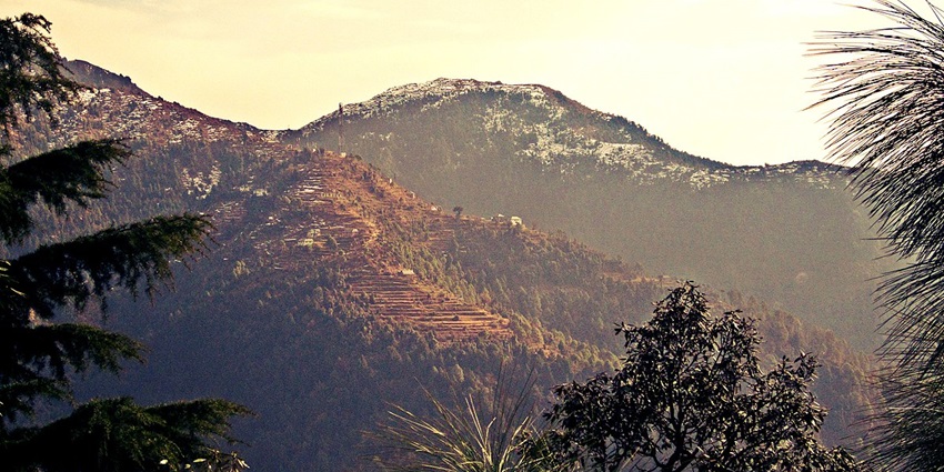 Verdant hills of dalhousie, one of the most popular places to visit in Himachal in June