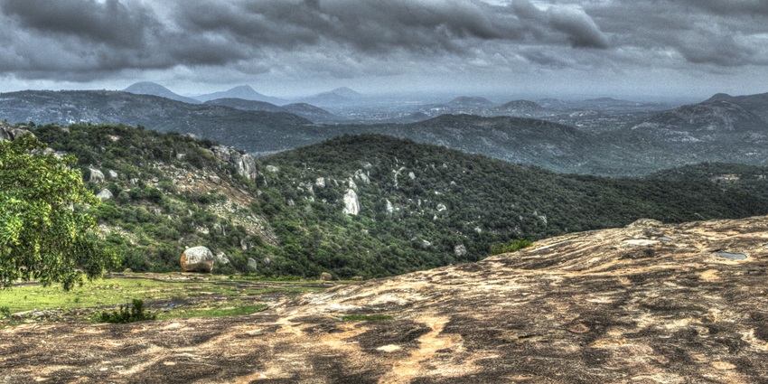Serene hill station with lush greenery and scenic vistas - hill stations near Kerala