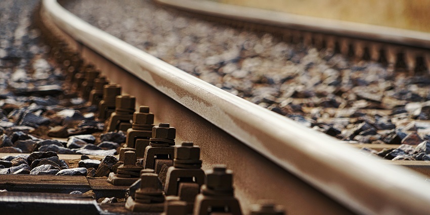A view of railway tracks, which can be used to reach Mathikettan Shola Park in Kerala.