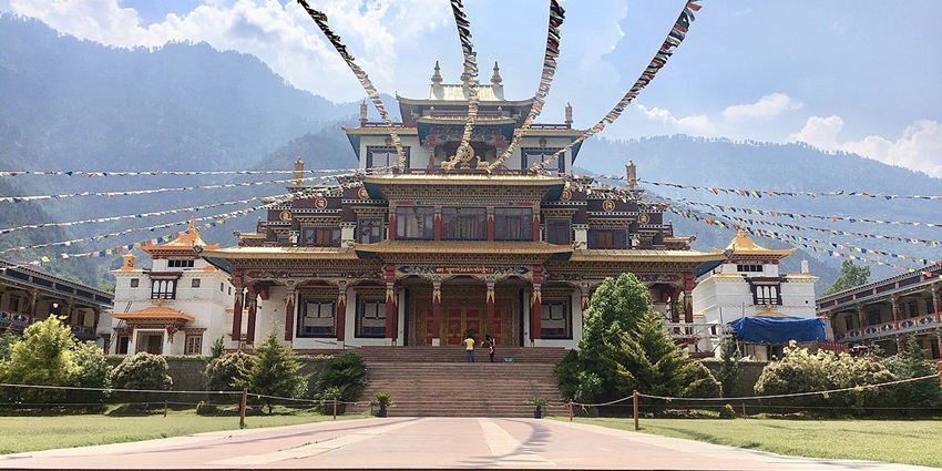 Snapshot of a Buddhist monastery located in Himachal - Things to do in Kalpa in Himachal