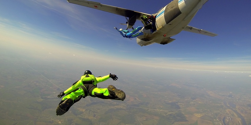 Hyderabad is one of the spots that can be considered for indulging in skydiving in India.