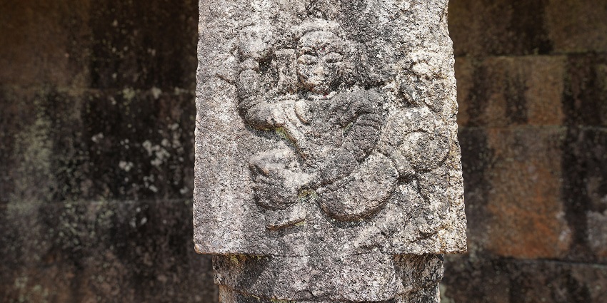 Idol of Thirunelli Temple - one of the holiest places to visit near Wayanad for devotees