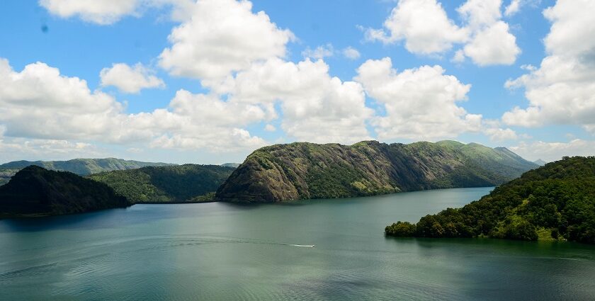 Madammakkulam waterfalls in Peermedu in Idukki district is situated amidst lofty peaks.