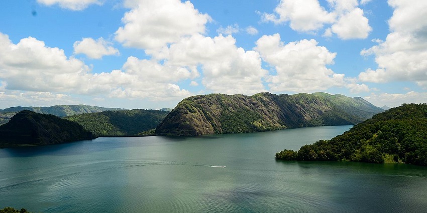A picture of Idukki dam