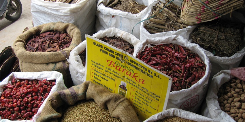 Do buy local Kerala spices from the spice market while visiting Fort Kochi, Kerala.