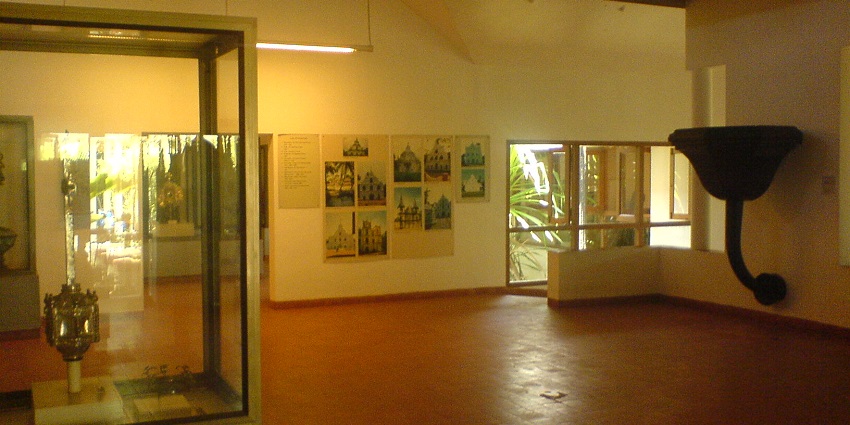 Interiors of Indo-Portuguese Museum which is the best places to visit in Mattancherry