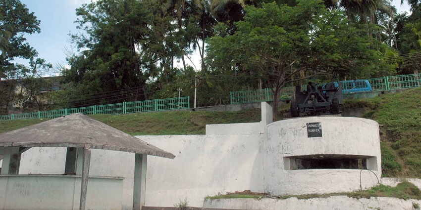 Japanese Bunkers in Port Blair is a place that provides a glimpse into wartime history.