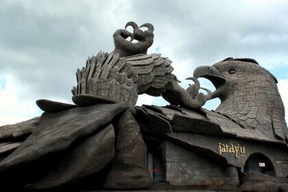 Explore the architectural marvels and stunning wonders at the Jatayu Nature Park.