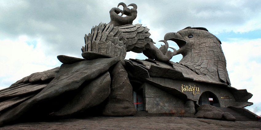 Visit Jatayu’s Earth Centre for a blend of spirituality, adventure, and history.