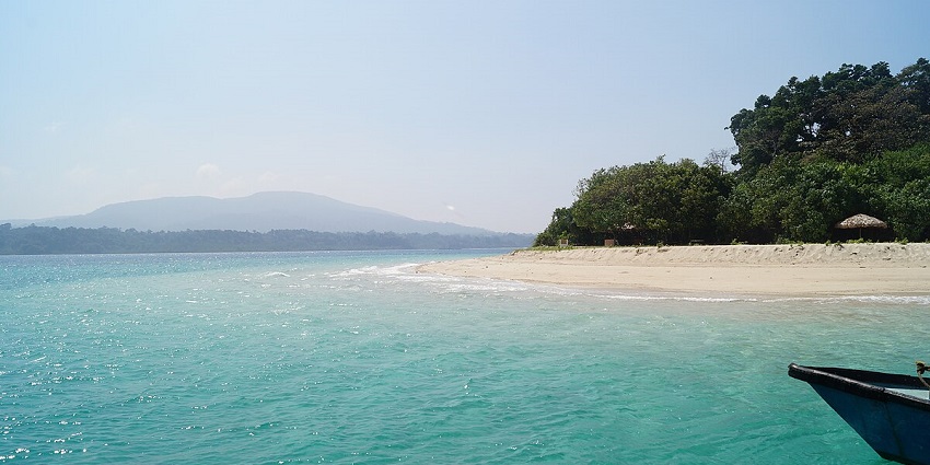 Jolly Bouy Island part of Mahatma Gandhi Marine National Park near Forest Museum