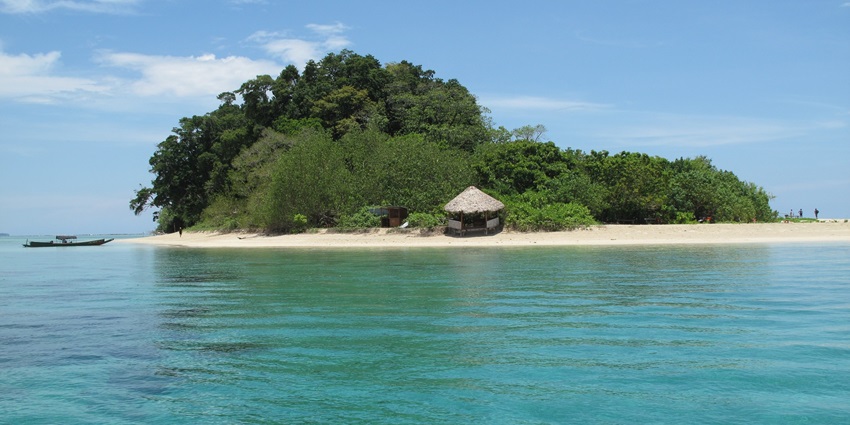 Explore the unique Jolly Buoy Island, one of the places to visit near Rutland Island.