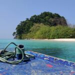 Jolly Buoy Island is a visual retreat with its colourful corals and dense forests