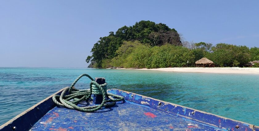 Jolly Buoy Island is a visual retreat with its colourful corals and dense forests