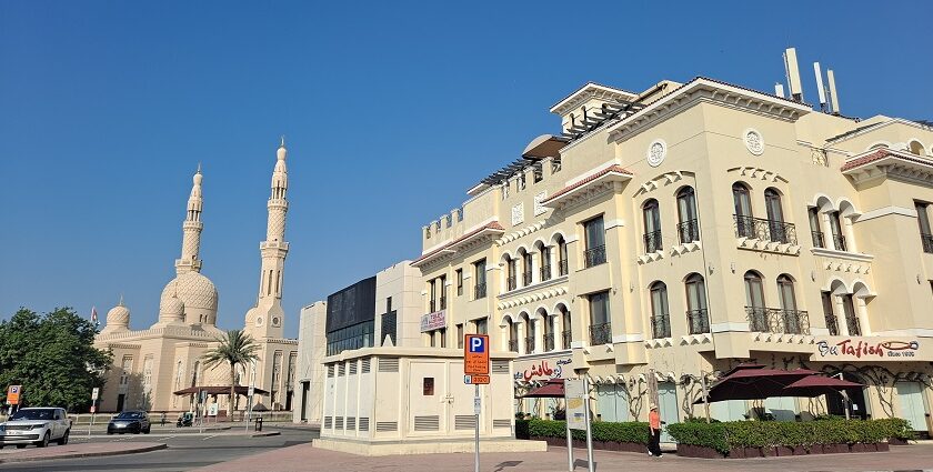 One of the most visited mosques in UAE