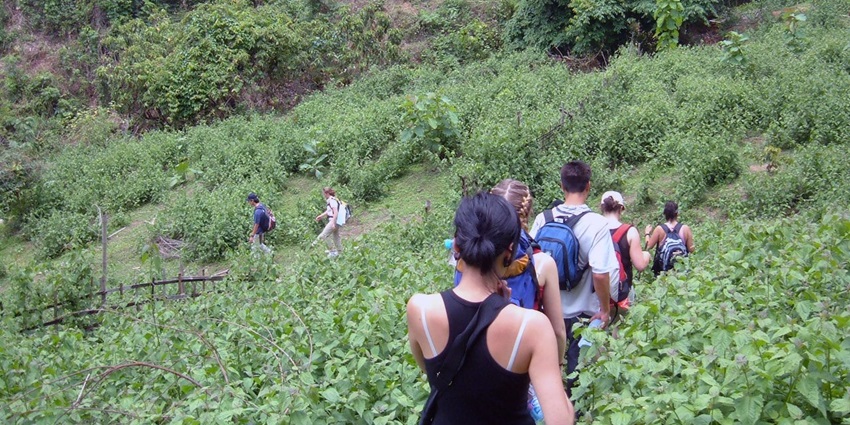 ALT text: The best time to go on a trek at Mount Harriet National Park is during the dry season