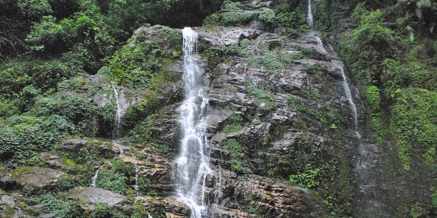 Kanchenjunga Falls is one of the best places to explore near the Dubdi Monastery.