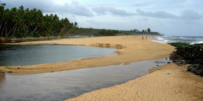This lake and beach, with tranquil waves and subtle views , creates a serene vibe for travellers.