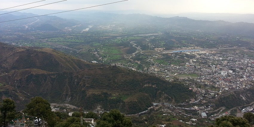Breathtaking view of Katra one of the places to visit in Vaishno Devi, Jammu and Kashmir.