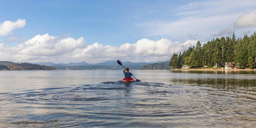 Kayaking is one of the best water sports in Kovalam for all tourists to experience.