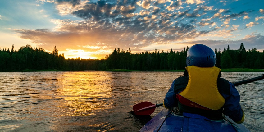 Kayaking is one of the best ways to explore the calm and cool waters of the park.