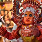 Iconic dance performance based on the ancient text somewhere in Kerala