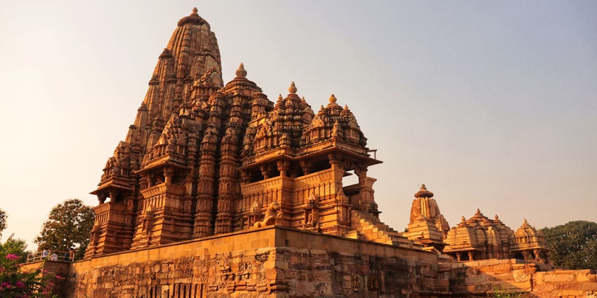 Khajuraho is a popular attraction with architectural brilliance in all its temple structures.