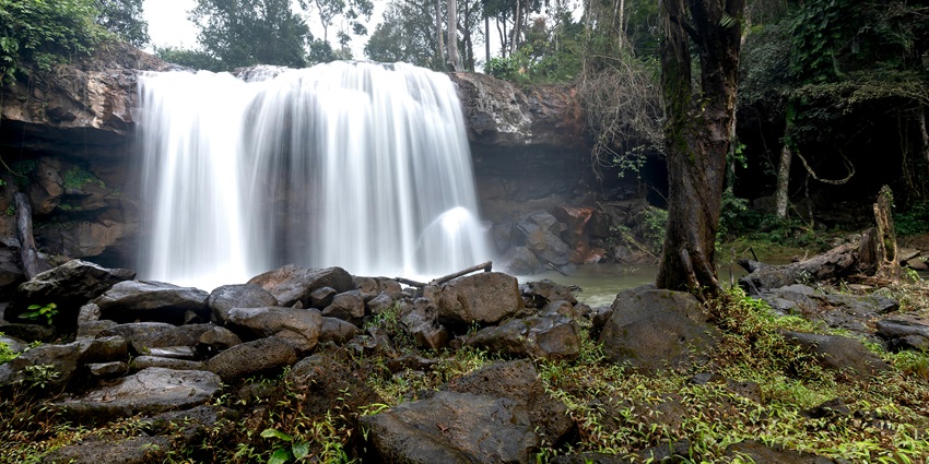 A Waterfalls Streaming on the River - One of the picturesque Malappuram waterfalls to explore