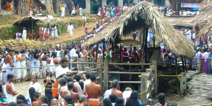 Near Thiruvangad temple, an old lord shiva temple, Kottiyoor Shiva temple is located